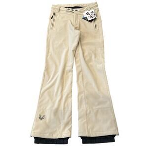 NWT Five Fifty Five Women's Ski Snowboard Snow Pants Khaki Size 10